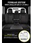 Mini Paceman 2012–2016 Sarp Serisi Oto Koltuk Kılıfı 5’li Set – Airbag & Kolçak Uyumlu, 3 Katman, Deri+Lakost Siyah Kırmızı 5