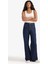 Straight Wide Yüksek Bel Düz Paça Uzun Jean Pantolon F2027AX25WN 2