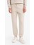 Slim Fit Dar Kesim Fermuar Cepli Pike Eşofman Altı D5258AX25AU 4