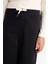 Kız Çocuk Wide Leg Beli Lastikli Geniş Paça Eşofman Altı D0743A825AU 5