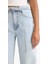 Straight Wide Yüksek Bel Düz Paça Uzun Jean Pantolon F2946AX25WN 5