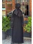 Nurcan Çetin Abaya 10614 Siyah 4