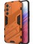 Samsung Galaxy A54 5g Için Çizilmez Telefon Kılıfı, Düşmeye Karşı Sert Pc Yumuşak Tpu Hibrit Telefon Kılıfı Kickstand-Turuncu (Yurt Dışından) 1