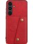 Samsung Galaxy A36 5g Kılıf Kart Yuvalı Kickstand Deri+Tpu Telefon Kılıfı-Kırmızı (Yurt Dışından) 2