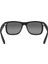 Rb 4165 622t3 55 Justin Unisex Polarize Siyah Güneş Gözlüğü 5