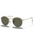 Rb3447 001 50-21 3N Round Metal Unisex Güneş Gözlüğü 1