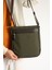 Mega 417 Unısex Kanvas Postacı Çantası Askılı Çanta Omuz Çanta Yeşil-Kahve 4