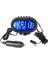 Iç Aksesuarlar 3'ü 1 Arada Araba Voltmetre Termometre Saat 12V24V (Yurt Dışından) 2