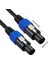 Speakon Cable 6ft Profesyonel 18GAGE Erkekten Erkeğe Ses Kablosu (Yurt Dışından) 2