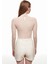 Balıkçı Yaka Bodysuit Bej 5