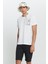 Erkek Ekru Standart Fit Normal Kesim %100 Pamuk Yumuşak Dokulu Baskılı Bisiklet Yaka Tişört 1