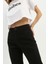 Gabardin Mom Jean Siyah 2