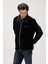 Galvin Siyah Erkek Full-Zip Polar Sweatshirt 4