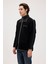 Galvin Siyah Erkek Full-Zip Polar Sweatshirt 5