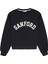 Yazı Baskılı Sweatshirt Lacivert 2