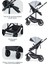 Echo Travel Sistem Bebek Arabası Gri 3