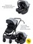 Echo Travel Sistem Bebek Arabası Gri 6