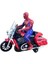 Medska Spiderman Pilli Işıklı Motorlu Örümcek Adam , Spıderman , Motar, Motorsiklet Y058 1