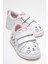 Kız Çocuk Beyaz Kedili Sneaker Ayakkabı 1