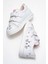 Kız Çocuk Beyaz Kedili Sneaker Ayakkabı 4