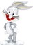 Looney Tunes Metalfigs Die Cast Figür - Bugs Bunny 1