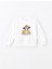 Lcw Kids Ekru Bisiklet Yaka Kız Çocuk Kalın Sweatshirt 1