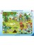 Bahçede 12 Parça Büyük Çerçeve Puzzle 1