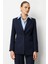 Tek Düğme Klasik Lacivert Ceket 1