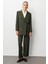 Oversize Haki Kruvaze Blazer Ceket 1