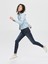 Kadın Lacivert High Rise Legging Washwell™ Jean Pantolon 9