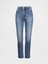 Kadın Mavi High Rise Cigarette Washwell™ Jean Pantolon 13