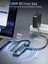 7in1 Aluminium PD100W Hızlı Şarj 4K 60Hz Hdm 3xusb 1xtype-C Tf/sd USB Çoklayıcı Çevirici 4