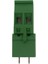 2 Kutuplu 180 Derece 5.08MM Baskılı Devre (Pcb) Klemens Seti (Dişi + Erkek) 1