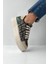 LES036 Yeşil Bej Kadın Spor Ayakkabı Sneaker 1