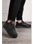 Günlük Siyah Erkek Sneaker Ayakkabı 1