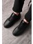 Günlük Siyah Erkek Sneaker Ayakkabı 2