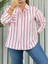 Çizgili Tek Cepli Gömlek 2