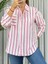 Çizgili Tek Cepli Gömlek 4