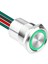 WD19D1-P2Z-E 19MM Düz Anahtarlı Işıklı Kablolu Metal Buton - Yeşil 1