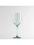 Sunset Kristal Beyaz Şarap Kadehi Yeşil 330 cc 1