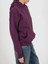 Mor Kapüşonlu Sweatshirt 3