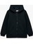 Şardonlu Uzun Kollu Fermuarlı Kapşonlu Sweatshirt 1