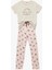 Pamuklu Baskılı Uzun Kollu Pijama Takımı 2