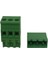3 Kutuplu 180 Derece 5.08MM Baskılı Devre (Pcb) Klemens Seti (Dişi + Erkek) 2