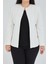 Atelier Kadın Büyük Beden Yakasız Ceket 4