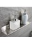 Paslanmaz Çelik 2 Adet 24 cm Banyo Duş Rafı Düzenleyici- Şampuanlık-Sabunluk -Vidalı MONTAJ-304SS Kalite 1