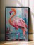 Siyah Çerçeveli Tablo, Pembe Flamingo – Tropik Dekor, Çocuk Odası Dekoru Poster No: 112707 2