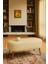 Rustika Teddy Kumaş Puf Bench Koltuk Tabure 34 x 90 x 42 cm Ahşap Ayak Metal Bağlantı 4