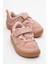 Unisex Çocuk Pudra Hakiki Deri Günlük Ayakkabı 6