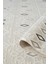 Cotto Motto TT008A Krem Halı Modern Geometrik Desen Pamuk Taban Yıkanabilir Salon Mutfak Halısı 3
